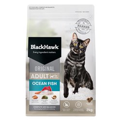 Black Hawk Original Adult Ocean Fish Cat Food