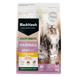 Black Hawk Healthy Benefits Adult Hairball Chicken Cat Food