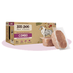 Big Dog Combo Raw Dog Food (12x250g/3kg)