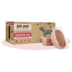 Big Dog Sensitive Skin Raw Dog Food (12x250g/3kg)