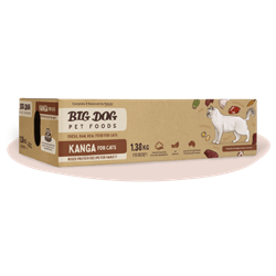 Big Dog Kangaroo Raw Cat Food (12x115g/1.38kg)