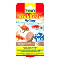 Tetra Goldfish Holiday Slow Releasxe 14 Day Feeder (2x12g)