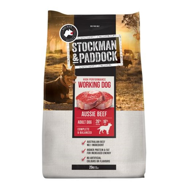 Stockman & Paddock Working Dog Dry Food