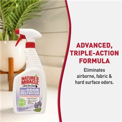 Nature's Miracle Just for Cats 3 in 1 Odor Destroyer Lavender