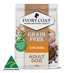 Ivory Coat Grain Free Adult All Breeds Dry Dog Food Chicken