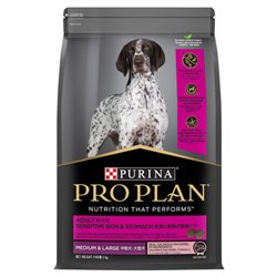 Pro Plan Adult Sensitive Skin & Stomach Medium & Large Breed Dry Dog Food