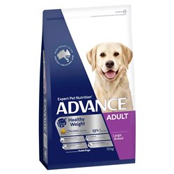 Advance Healthy Weight Adult Large Breed Chicken with Rice Dry Dog Food