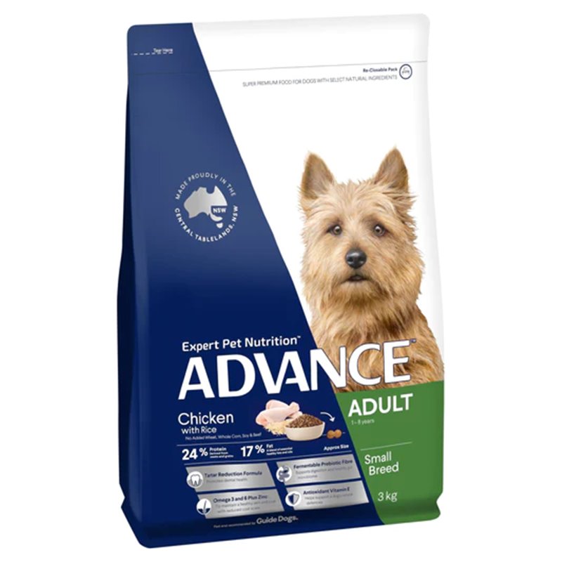 Advance Adult Small Breed Chicken with Rice Dry Dog Food