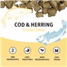 Icelandic+ Cod & Herring Combo Bites Dog Treats 99g