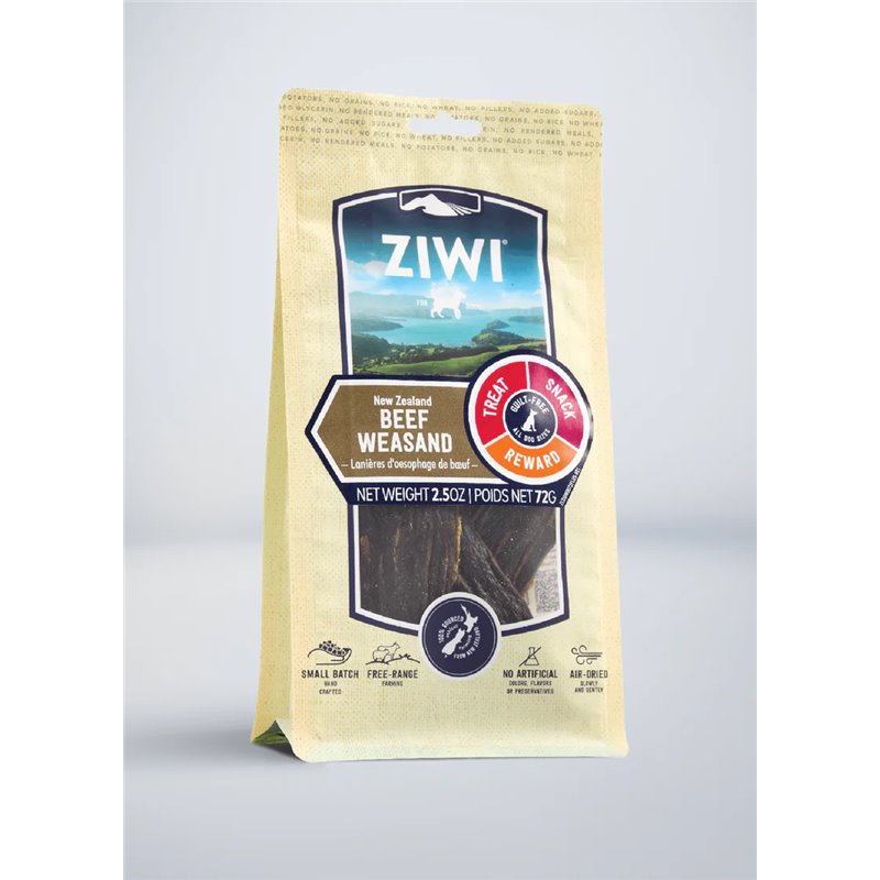 ZIWI Peak Beef Weasand Dog Chews 72g