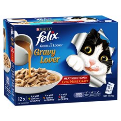 Felix Adult As Good As It Looks Gravy Lover Meat Selection