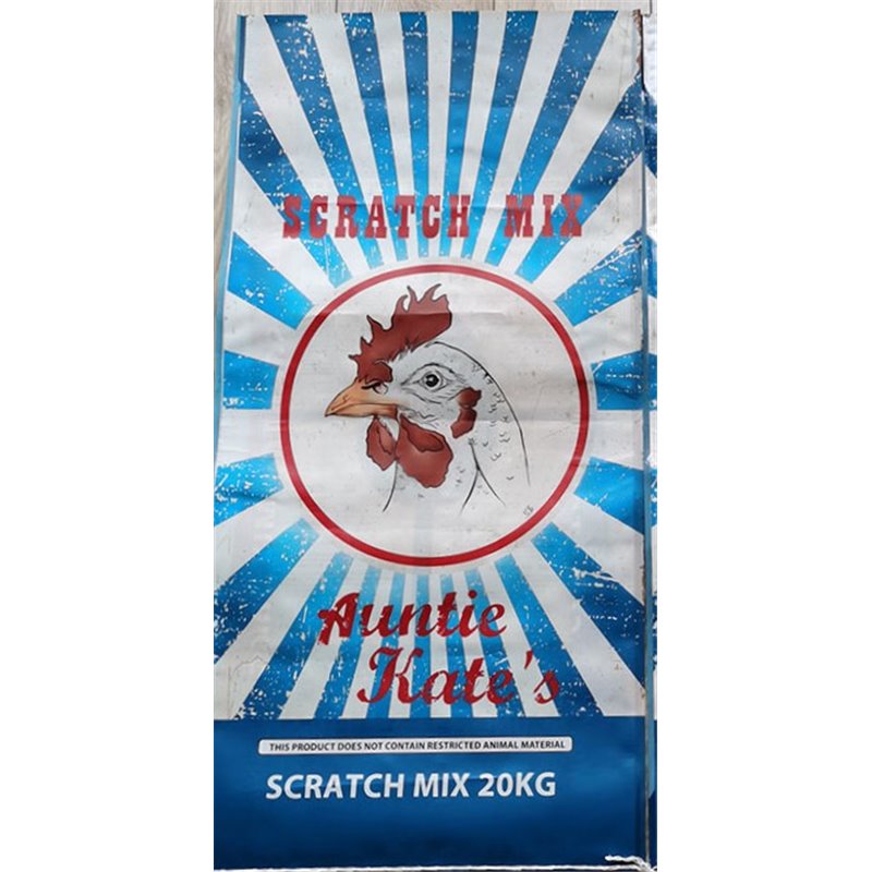 Avigrain Poultry Scratch Mix 20kg Auntie Kates (WAREHOUSE PICK UP & LOCAL DELIVERY ONLY)