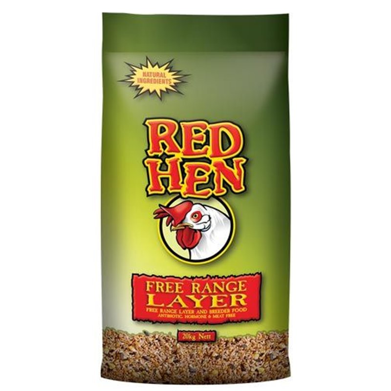 Laucke Mills Red Hen Free Range Layer 20kg (WAREHOUSE PICK UP & LOCAL DELIVERY ONLY)