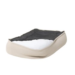 Indie & Scout Pet Boucle Bolster Stone Pet Bed