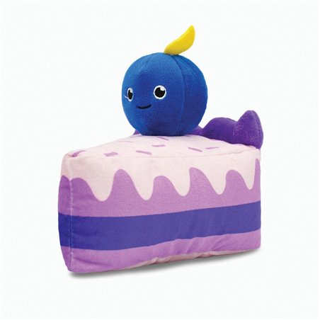 HugSmart Fuzzy Friendz Pooch Sweets Blueberry Cake