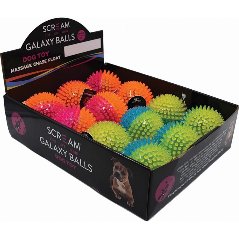 Scream Galaxy Single Ball Medium 8.4cm (Assorted Colours)