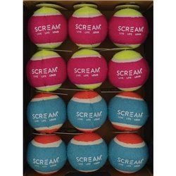 Scream Tennis Ball (Assorted Colours)