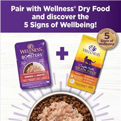 Wellness Bowl Boosters Shreds with Broth Flaked Wild Salmon & Tuna Recipe in Broth