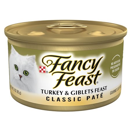 Fancy Feast Classic Pate Turkey & Giblets Feast