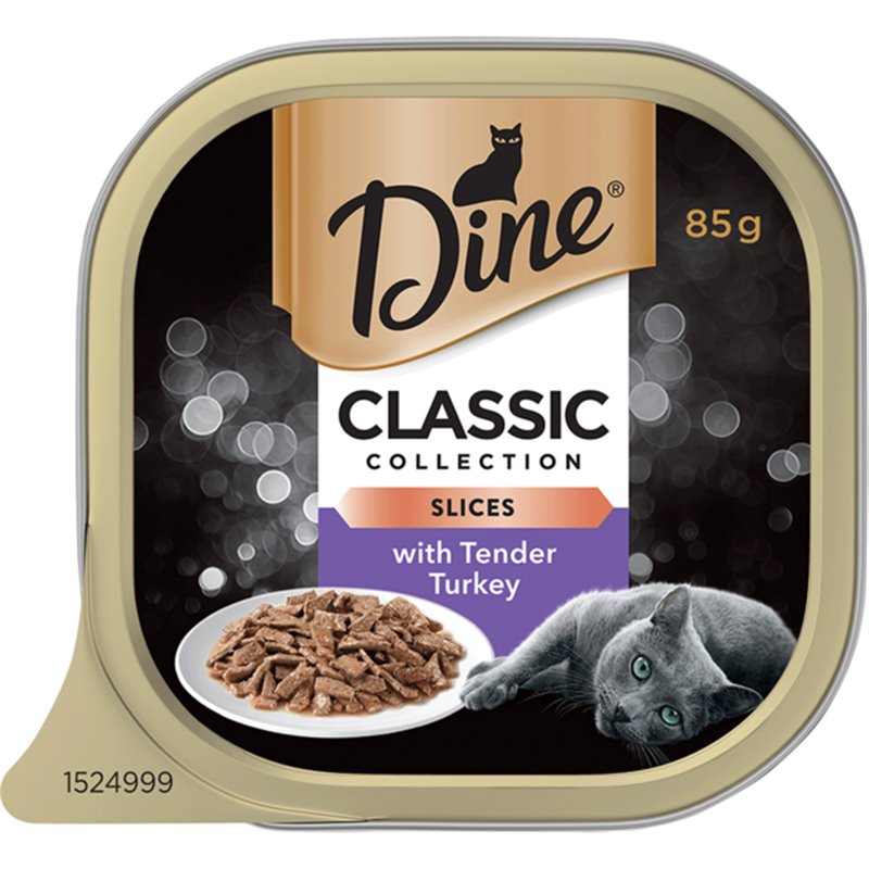 Dine Classic Collection Slices with Tender Turkey 85g