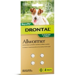 Drontal Dog 3KG 4Tabs