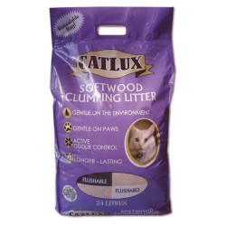 Catlux Soft Clumping Litter 24ltr Cat Litter