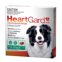Heartgard Plus Medium 12-22KG Green 
