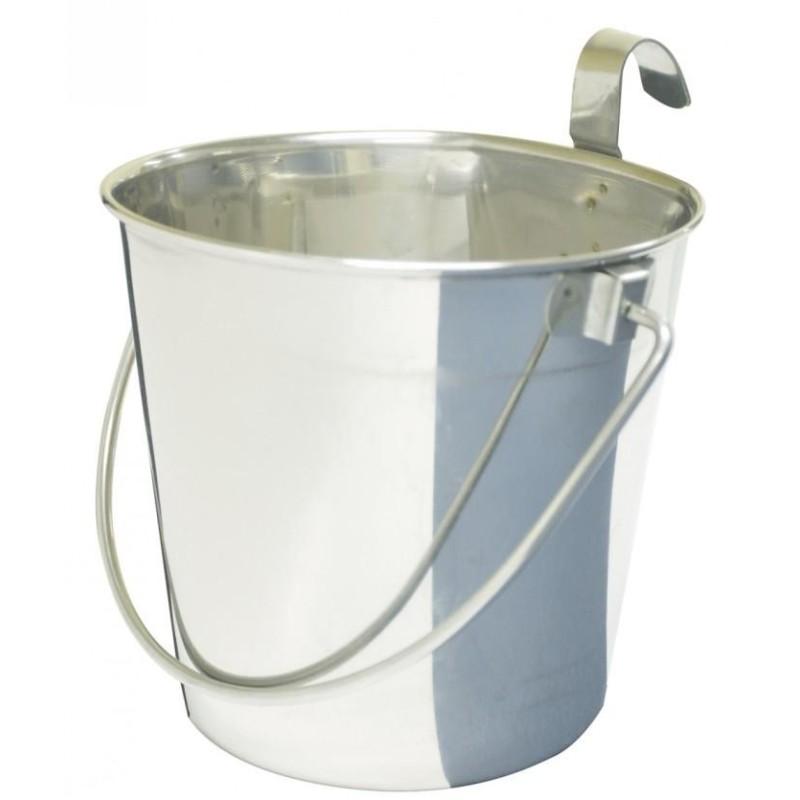 Stainless Steel Bucket Pail With Hooks