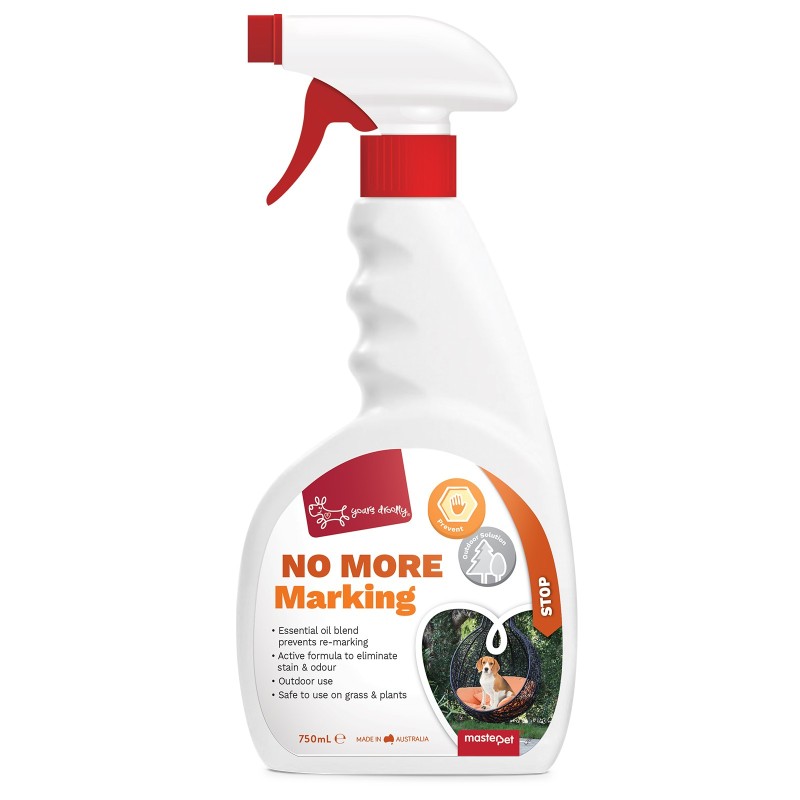 Yours Droolly No More Marking Spray Outdoor Urine Deterrent And Training Aid For Dog 750ml