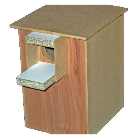 Bird Nest Box Peach Face Suited Timber Wood Design