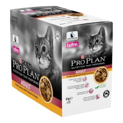 Pro Plan Cat Chicken Jelly Wet Cat Food Pouches 12 X 85g