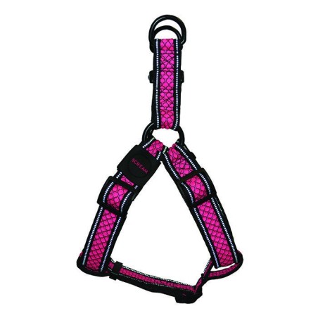 Scream Reflective Step In Harness (Loud Pink)