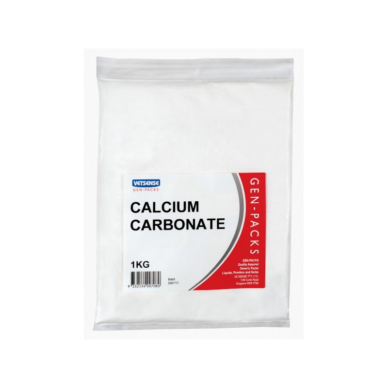 Vetsense Calcium Carbonate Gen Pack 1kg