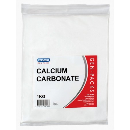 Vetsense Calcium Carbonate Gen Pack 1kg