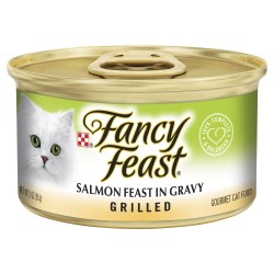 Fancy Feast Grilled Salmon in Gravy