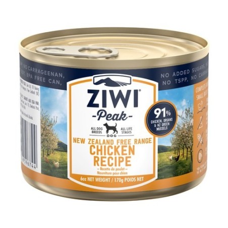 ZiwiPeak Chicken Dog Food Can 170g