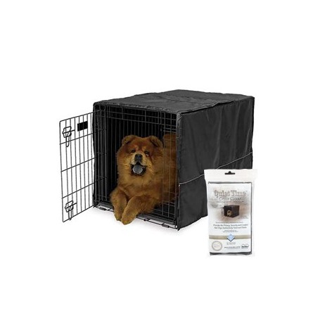 Quiet Time Crate Cover Black Polyester