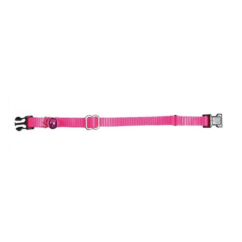 Prestige 3/8" Adjustable Cat Collar 9-14" Hot Pink (23 - 36cm)