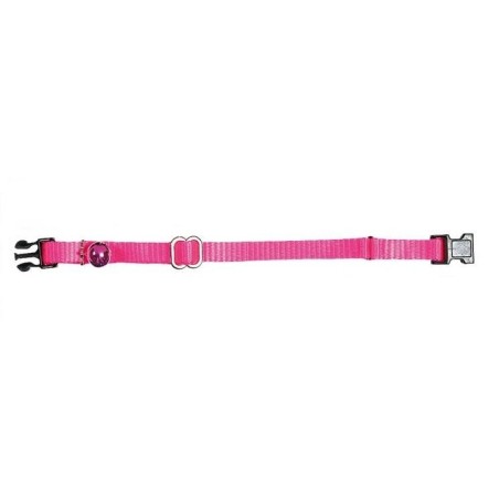 Prestige 3/8" Adjustable Cat Collar 9-14" Hot Pink (23 - 36cm)