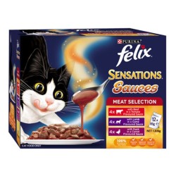 Felix Sensations Sauces Meat Selection 12x85g