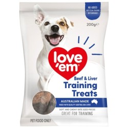 Love 'em Beef & Liver Training Treats
