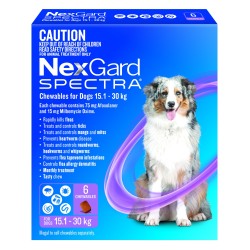 NexGard SPECTRA for Dogs 15.1 - 30kg PURPLE