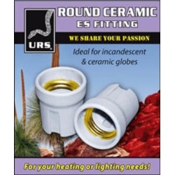 URS Ceramic ES Fitting Globe Holder