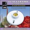 URS Flat Ceramic ES Fitting Globe Holder