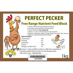 Olsson's Perfect Pecker Chicken Supplement Block 1kg