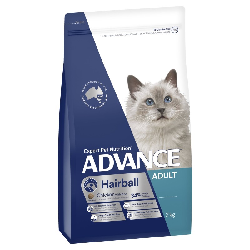 Advance Adult Hairball Dry Chicken Recipe 