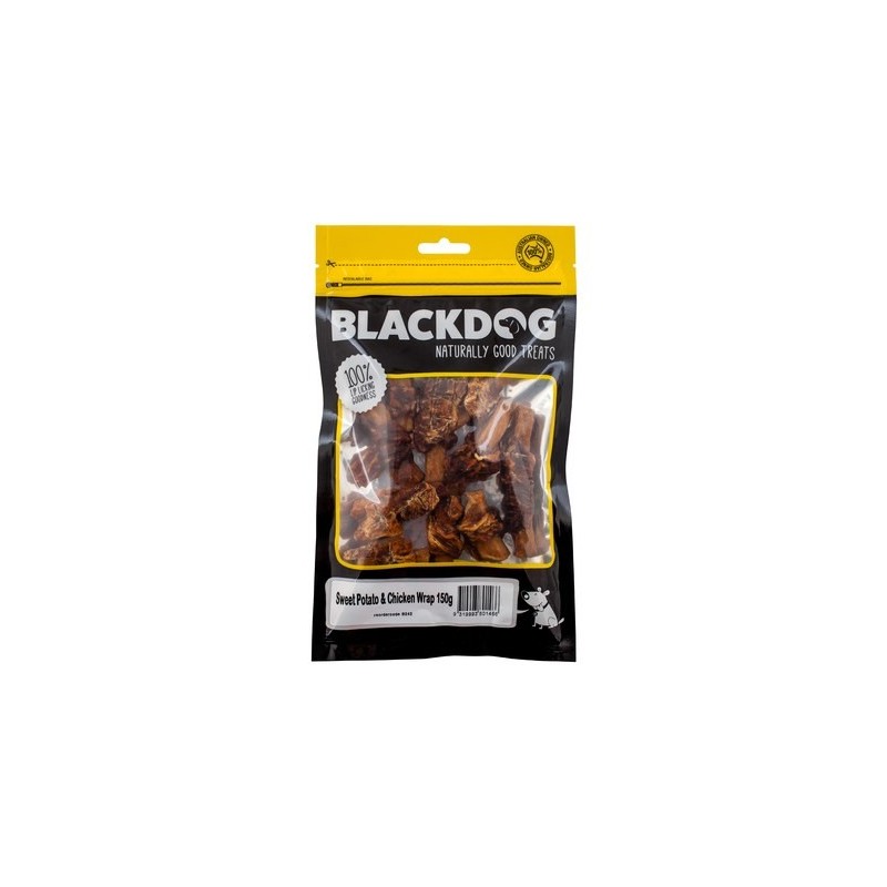 BlackDog Sweet Potato Chicken Wrap 150g