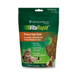 Vetalogica Vitarapid Tranquil Daily Treats for Cats 100g