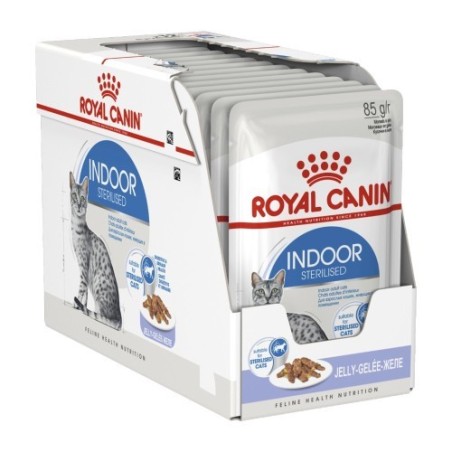 Royal Canin Indoor Sterilised Wet Food for Cats in Jelly
