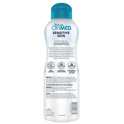 Tropiclean OxyMed Sensitive Skin Oatmeal Shampoo 591mL